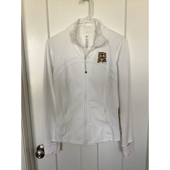 NWT Lululemon Women’s Full Zip Define Jacket Luon Activewear Athletic White SZ 8 - Picture 2 of 14